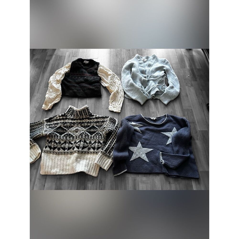 Splendid Sea NY Phillip Lim Sweater Lot 4 Four XS To Large